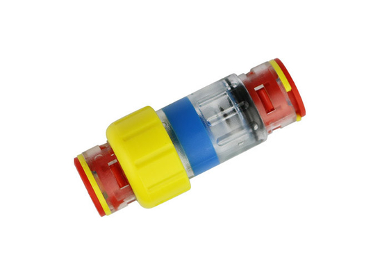 Gas Block Micro duct Connectors with Locking Clips