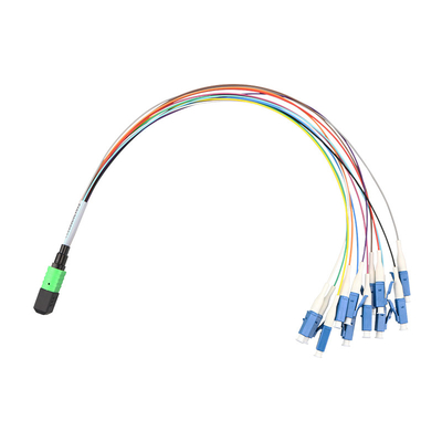4 core 8 core Fanout patch kabel met mtp/mpo connector