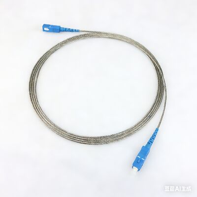 SC/PC-SC/PC SM Sensing Kabel stalen 2,0 mm metalen patch cord glasvezel sensing