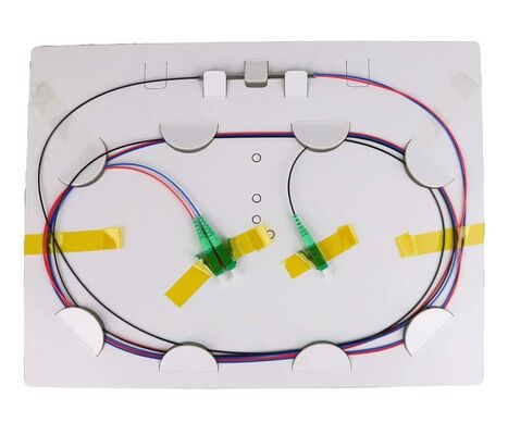 Telcordia GR1209 Compatible Fiber Optic PLC Splitter Aanpassing op aanvraag Ideaal voor optische netwerktoepassingen en distributie